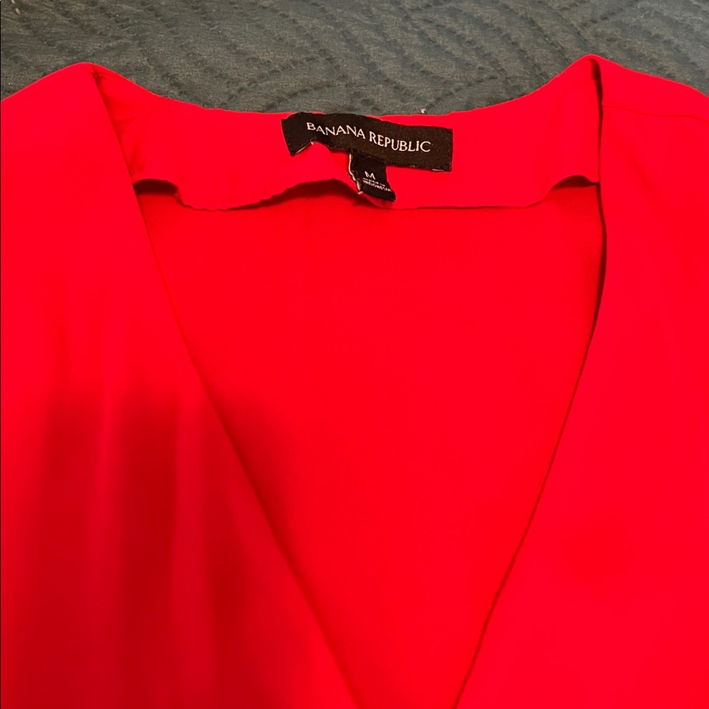 Banana Republic Scarlet V-Neck Blouse